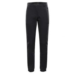 Spodnie damskie trekkingowe softshell Alpine Pro Hurfa 2. Czarne spodnie sportowe damskie Alpine Pro, bez wzorów, z softshellu, trekkingowe. W wyprzedaży za 369.00 zł.