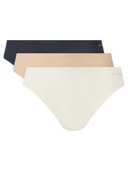 Tommy Hilfiger Komplet 3 par stringów UW0UW05959 Kolorowy. Stringi damskie Tommy Hilfiger, s, bez wzorów, z bawełny. Za 109.99 zł.