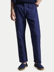 Polo Ralph Lauren Spodnie materiałowe 710A13235002 Granatowy Classic Fit. Niebieskie spodnie materiałowe męskie Polo Ralph Lauren, m, bez wzorów, z bawełny. Za 859.99 zł.