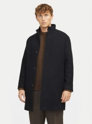 Jack & Jones Płaszcz wełniany Wilson 12259449 Czarny Regular Fit. Czarne płaszcze męskie Jack & Jones, na zimę, l, bez wzorów, z syntetyku, bez kaptura. Za 519.99 zł.