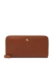 LAUREN RALPH LAUREN Portfel Zip Cont Wlt 432876730004 Brązowy. Brązowe portfele damskie Lauren Ralph Lauren, bez wzorów, ze skóry. Za 799.99 zł.
