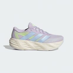 Buty do biegania Galaxy 8. Białe obuwie sportowe damskie Adidas, bez wzorów, z syntetyku, do biegania. Za 239.00 zł.
