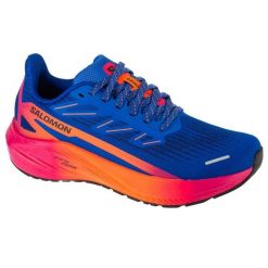 Buty do biegania Salomon Aero Blaze 2 Isd 475266 niebieskie. Niebieskie obuwie sportowe damskie bez wzorów, z gumy, do biegania. Za 702.66 zł.