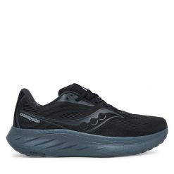 Buty do biegania Saucony. Czarne buty sportowe męskie Saucony, bez zapięcia, do biegania. Za 559.99 zł.