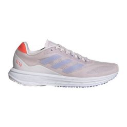 Buty adidas SL20.2 Q46192 fioletowe. Fioletowe obuwie sportowe damskie bez wzorów, z materiału, do biegania. Za 425.75 zł.