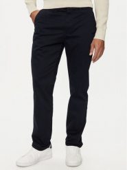 Tommy Hilfiger Chinosy Denton MW0MW37873 Granatowy Slim Fit. Niebieskie eleganckie spodnie męskie Tommy Hilfiger, m, bez wzorów, z bawełny. Za 269.99 zł.