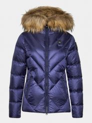 Blauer Kurtka puchowa 23WBLDC03141 Fioletowy Regular Fit. Fioletowe kurtki damskie Blauer, s, bez wzorów, z puchu, bez kaptura. Za 3,739.00 zł.