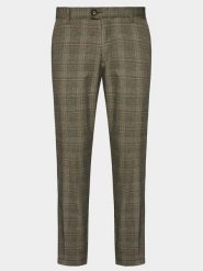 Redefined Rebel Chinosy Ercan 196045 Brązowy Slim Fit. Brązowe eleganckie spodnie męskie Redefined Rebel, m, bez wzorów, z bawełny. Za 229.99 zł.