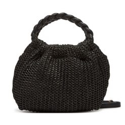 Torebka Unisa. Czarne torebki do ręki damskie Unisa, bez wzorów, klasyczne, bez dodatków. Za 229.99 zł.