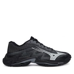 Buty halowe Mizuno. Czarne buty sportowe męskie Mizuno, bez zapięcia, mizuno wave. Za 689.99 zł.