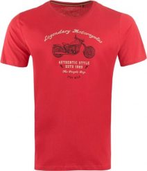 T-shirt męski The People Rep. Sound czerwony. Czerwone t-shirty męskie Givova, na lato, m, bez wzorów, z bawełny, klasyczne, bez kołnierzyka. Za 122.99 zł.