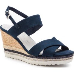 Espadryle MARCO TOZZI - 2-28707-22 Navy 805. Klapki damskie marki Marco Tozzi. Za 189.90 zł.