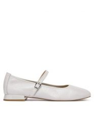 Caprice Baleriny 9-22100-44 Szary. Szare baleriny damskie Caprice, bez wzorów, ze skóry, bez obcasa. Za 274.99 zł.