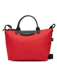 Longchamp Torebka L1515HSR Czerwony. Czerwone torebki do ręki damskie Longchamp, bez wzorów, z materiału, bez dodatków. Za 1,639.00 zł.