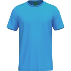 Erima TS T-shirt Curacao. Niebieskie t-shirty męskie Erima, m, bez wzorów, z bawełny, klasyczne, bez kołnierzyka. Za 122.00 zł.