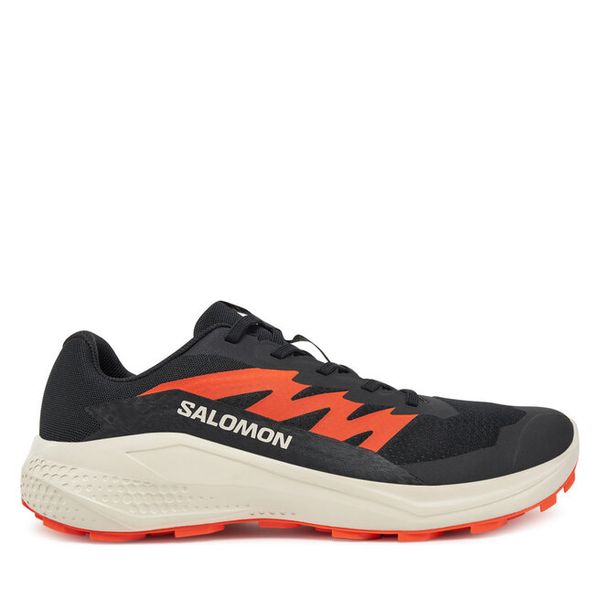 Buty do biegania Salomon. Czarne buty sportowe męskie Salomon, bez zapięcia, do biegania. Za 319.99 zł.