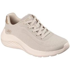 Buty sportowe damskie Skechers Bobs Squad Waves current Look. Brązowe obuwie sportowe damskie Skechers, bez wzorów, na fitness i siłownię. Za 390.00 zł.