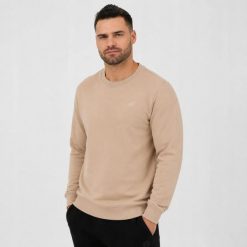 BLUZA MĘSKA 4F DRESOWA NIEROZPINANA BEZ KAPTURA M M1622 KOLOR BEŻOWY. Brązowe bluzy męskie 4f, l, bez wzorów, z bawełny, bez kaptura. Za 129.99 zł.
