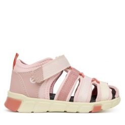 Sandały ECCO. Czerwone sandały dziewczęce ecco, bez zapięcia. Za 249.99 zł.