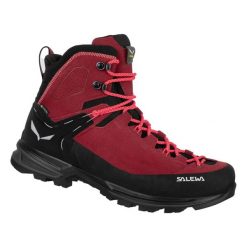 Damskie buty trekkingowe Salewa MTN Trainer 2 Mid GTX. Czerwone trekkingi damskie Salewa, trekkingowe, gore-tex. Za 1,292.00 zł.