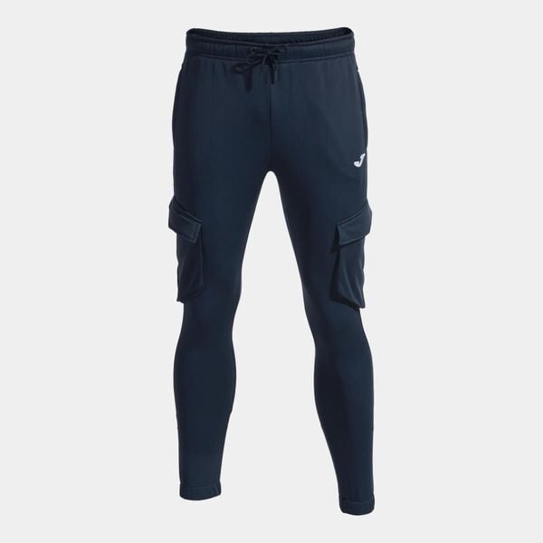 Spodnie cargo Joma Campus Street. Niebieskie spodnie sportowe męskie Joma, m, bez wzorów, z polaru, do biegania. Za 325.50 zł.