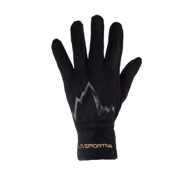 Rękawice La Sportiva Stretch Gloves. Czarne rękawiczki dziecięce La Sportiva, bez wzorów. Za 240.99 zł.