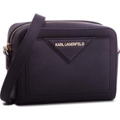 Torebka KARL LAGERFELD - 81KW3016 Black/Gold. Listonoszki damskie marki KARL LAGERFELD. W wyprzedaży za 659.00 zł.
