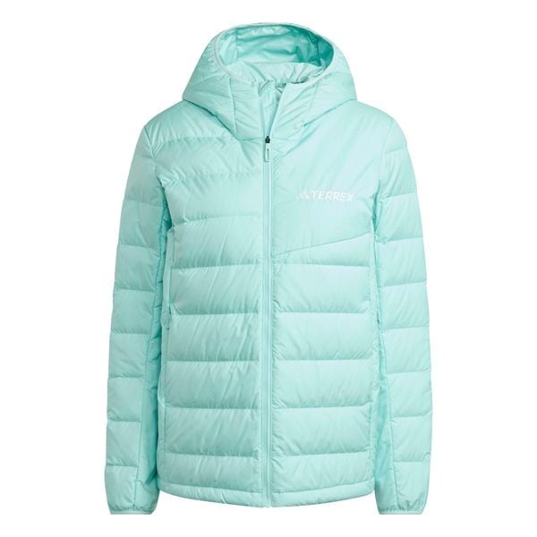 Damska kurtka z kapturem adidas Terrex Multi. Niebieskie kurtki damskie Adidas, l, bez wzorów, z puchu, z kapturem. Za 497.20 zł.
