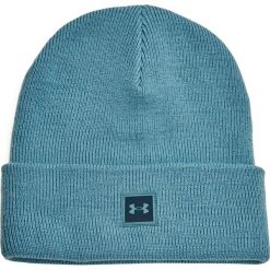 Czapka Under Armour Halftime Knit Beanie. Niebieskie czapki i kapelusze męskie Under Armour, bez wzorów, sportowe. Za 79.00 zł.