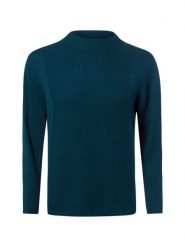 Marie Lund bluzka z dzianiny Kobiety Bawełna (100%) niebieski, XS. Niebieskie bluzki damskie Marie Lund, xs, bez wzorów, z bawełny, eleganckie, bez kołnierzyka, bez ramiączek. Za 299.95 zł.
