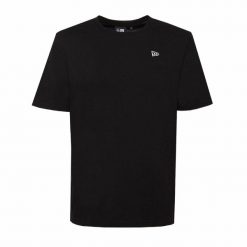 Koszulka z krótkim rękawem Męska New Era ESSENTLS TEE 60416742 Czarny. Czarne koszulki sportowe męskie New Era, m, bez wzorów, z bawełny, bez kołnierzyka, bez ramiączek. Za 174.00 zł.