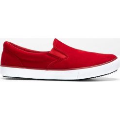 Buty wsuwane bonprix czerwony. Baleriny damskie marki bonprix. Za 79.99 zł.