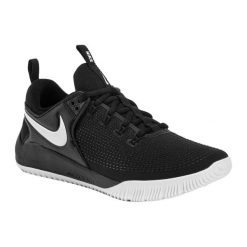 Buty do siatkówki damskie Nike Air Zoom Hyperace 2. Czarne obuwie sportowe damskie Nike, bez wzorów, do siatkówki. Za 339.99 zł.