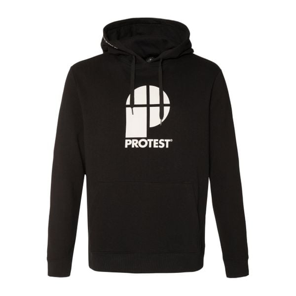 Bluza z kapturem Protest Classic Logo. Czarne bluzy męskie Protest, m, bez wzorów, z bawełny, z kapturem. Za 221.50 zł.