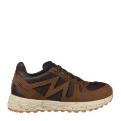 Buty turystyczne męskie LOMER Vitality Fit Sport Mtx Z. Brązowe eleganckie półbuty Lomer, z mikrofibry, eleganckie, bez zapięcia. Za 499.99 zł.