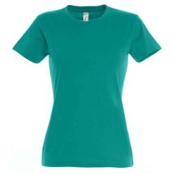 Koszulka Imperial Dla Kobiet. Zielone koszulki sportowe damskie SOL'S, l, bez wzorów, bez kołnierzyka, bez ramiączek, trekkingowe. Za 38.99 zł.
