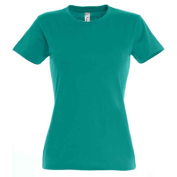 Koszulka Imperial Dla Kobiet. Zielone koszulki sportowe damskie SOL'S, l, bez wzorów, sportowe, bez kołnierzyka. Za 41.99 zł.