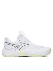 Mizuno Buty halowe Wave Momentum Elite V1GC2512 Biały. Białe obuwie sportowe damskie Mizuno, bez wzorów, z materiału. Za 709.99 zł.