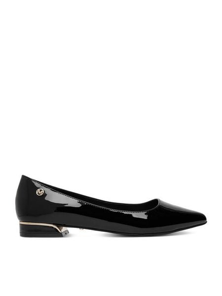 MEXX Baleriny EO-CD25-373-1 Czarny. Czarne baleriny damskie Mexx, bez wzorów, z lakierowanej skóry, bez obcasa. Za 279.99 zł.
