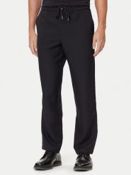 Versace Jeans Couture Spodnie materiałowe 79GAA100 N0136 Czarny Regular Fit. Czarne spodnie materiałowe męskie Versace Jeans Couture, m, bez wzorów, z jeansu. Za 1,199.00 zł.