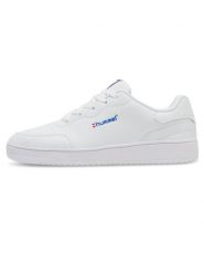 Buty Hummel Match Point. Białe obuwie sportowe damskie Hummel, bez wzorów, z gumy, do biegania. Za 249.00 zł.