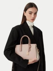 MICHAEL Michael Kors Torebka 30T5G9IS1T Różowy jasny. Czerwone torebki do ręki damskie MICHAEL Michael Kors, bez wzorów, ze skóry, bez dodatków. Za 1,129.00 zł.