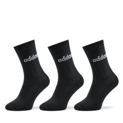 Skarpety długie adidas. Czarne skarpety męskie Adidas, bez wzorów. Za 39.99 zł.