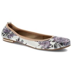 Białe Baleriny La'Viano Eleganckie Buty Damskie. Białe baleriny damskie La’viano, na wiosnę, bez wzorów, ze skóry, eleganckie, bez obcasa. Za 159.00 zł.