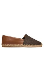 MICHAEL Michael Kors Espadryle Kenze 40R6KZFP1B Brązowy. Brązowe espadryle damskie MICHAEL Michael Kors, bez wzorów, ze skóry, bez obcasa, bez zapięcia. Za 549.99 zł.