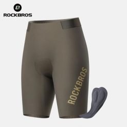 Spodenki rowerowe ROCKBROS. Niebieskie szorty męskie ROCKBROS, na lato, m, bez wzorów, z materiału. Za 230.88 zł.