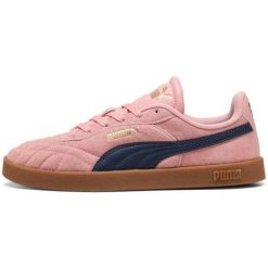 Damskie Sneakers Puma Club Ii Indoor Esd. Czerwone obuwie sportowe damskie Puma, bez wzorów, z zamszu, na fitness i siłownię. Za 490.00 zł.