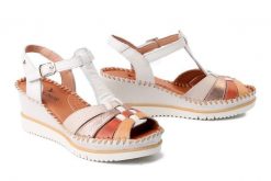 PIKOLINOS Aguadulce W3Z-1836C1 nata, sandały damskie. Sandały damskie Pikolinos, bez wzorów, bez obcasa, bez zapięcia. Za 589.90 zł.