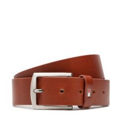 Pasek Męski Tommy Hilfiger. Brązowe paski damskie Tommy Hilfiger, bez wzorów. Za 129.99 zł.