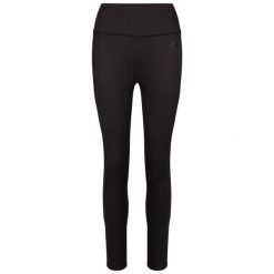 Damskie legginsy Trespass Kanika. Czarne legginsy damskie Trespass, s, bez wzorów, z elastanu, na fitness i siłownię. Za 243.99 zł.